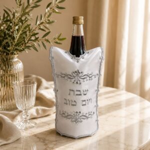 כיסוי לבקבוק יין עיטורים