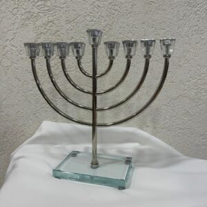 חנוכיה דגם אור - כסף