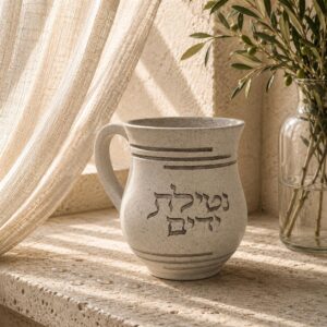 נטלה דגם פסים | אפור