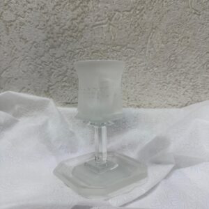 גביע קידוש מעוצב "יום השישי" שקוף מאט