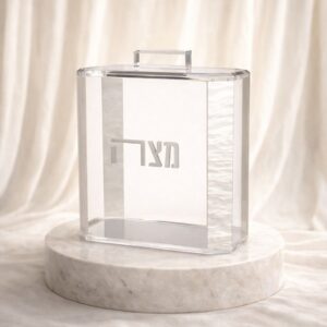 מעמד מצה מהודר | לבן פנינה