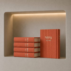 סט מחזורי חגים קורדרוי | כתום
