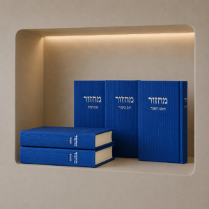 סט מחזורי חגים קורדרוי | כחול