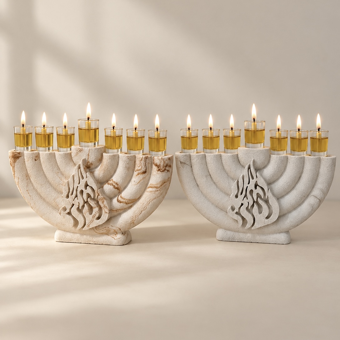 חנוכיה מהודרת | האש שלי – תמונה 2